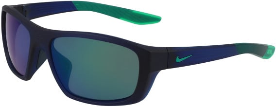 Nike NIKE BRAZEN BOOST M FJ1978 sunglasses in Matte Dark Obsidiann/Light Green