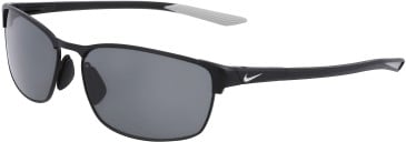 Nike NIKE MODERN METAL P DZ7367 sunglasses in Satin Black/Polar Grey