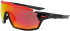 Nike NIKE SHOW X RUSH M DZ7370 sunglasses in Black/Red