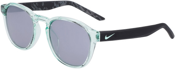 Nike NIKE SMASH DZ7382 sunglasses in Green Glow/Silver