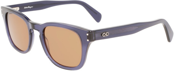 Salvatore Ferragamo SF1057S sunglasses in Blue Transparent