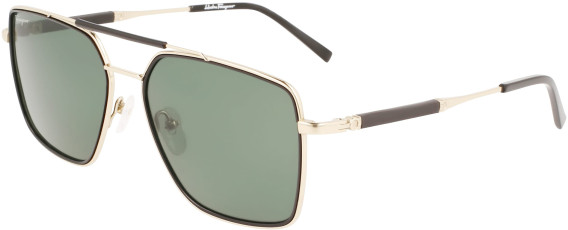 Salvatore Ferragamo SF298S sunglasses in Gold/Black