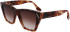 Victoria Beckham VB646S sunglasses in Light Havana Fade