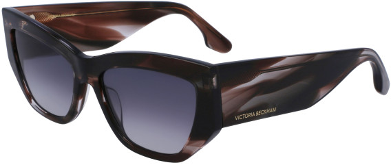 Victoria Beckham VB645S sunglasses in Striped Grey