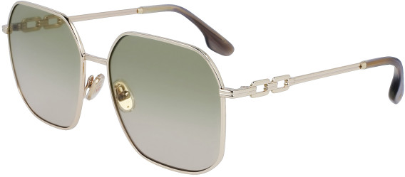 Victoria Beckham VB232S sunglasses in Yellow Gold