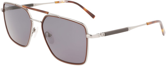 Salvatore Ferragamo SF298S sunglasses in Dark Ruthenium/Brown