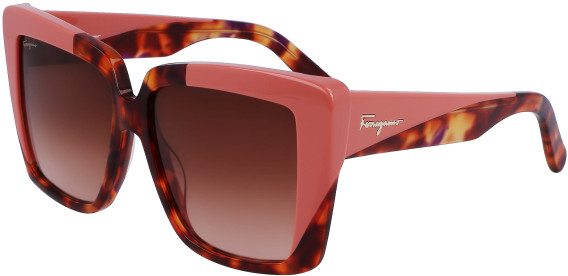 Salvatore Ferragamo SF1060S sunglasses in Red Tortoise/Rose