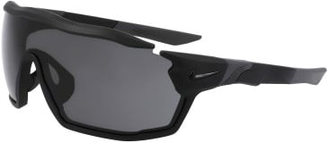 Nike NIKE SHOW X RUSH DZ7368 sunglasses in Matte Black/Dark Grey