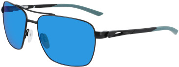 Nike NIKE CLUB PREMIER P DQ0920 sunglasses in Matt Black/Polar Blue