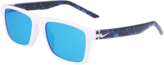 Nike NIKE CHEER M DZ7381 sunglasses in White/Blue