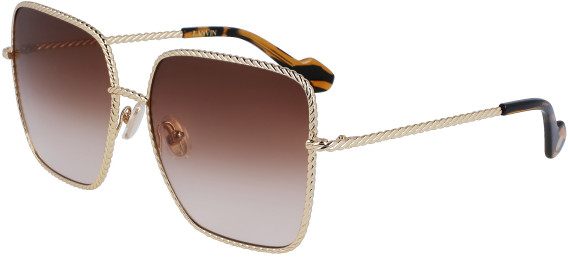 Lanvin LNV125S sunglasses in Gold/Gradient Brown