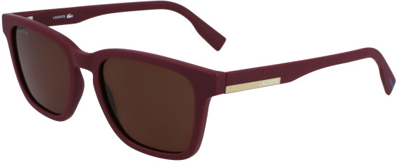 Lacoste L987S sunglasses in Matte Dark Red