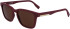 Lacoste L987S sunglasses in Matte Dark Red