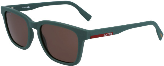 Lacoste L987S sunglasses in Matte Green