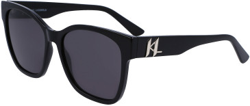 Karl Largerfield KL6087S sunglasses in Black