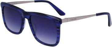 Calvin Klein CK22536S sunglasses in Striped Blue
