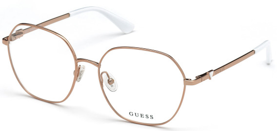 Guess GU2780 glasses in Shiny Rose Gold