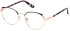 Guess GU8273 glasses in Shiny Rose Gold