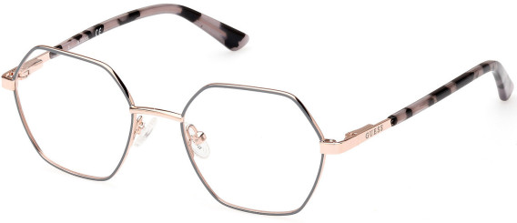 Guess GU8275 glasses in Shiny Rose Gold