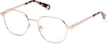 Guess GU5222 glasses in Shiny Rose Gold
