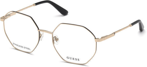 Guess GU2849 glasses in Pale Gold
