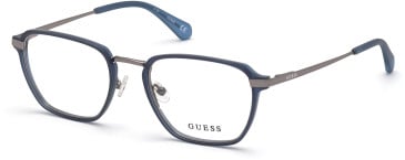 Guess GU50041 glasses in Matte Blue
