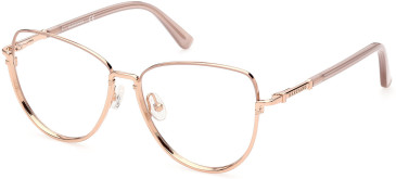 Guess by Marciano GM0379 glasses in Shiny Rose Gold