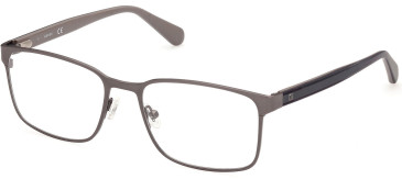 Guess GU50045 glasses in Shiny Dark Nickeltin