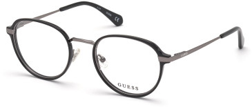 Guess GU50040 glasses in Shiny Black
