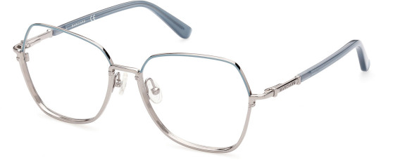 Guess by Marciano GM0380 glasses in Shiny Light Nickeltin