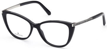 Swarovski SK5414 glasses in Shiny Black