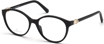 Swarovski SK5400 glasses in Shiny Black