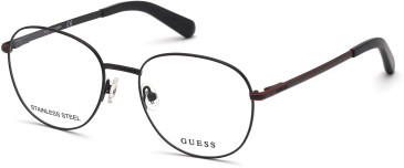 Guess GU50035 glasses in Matte Black