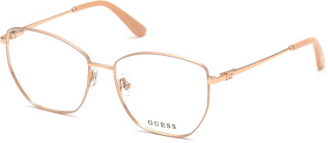Guess GU2825 glasses in Shiny Rose Gold