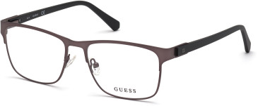 Guess GU50013 glasses in Matte Gunmetal