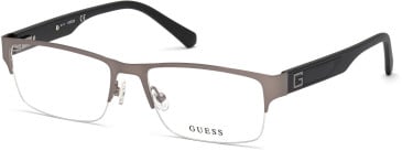 Guess GU50017 glasses in Matte Gunmetal