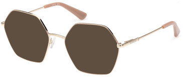 Guess GU2934 sunglasses in Pink Gold