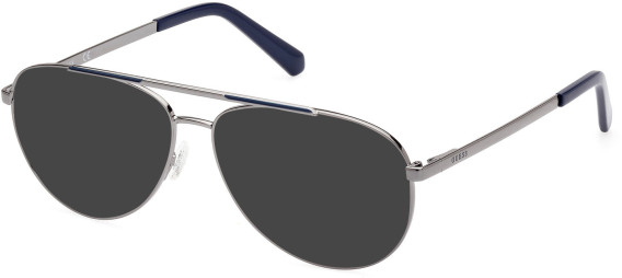 Guess GU50076 sunglasses in Shiny Gunmetal