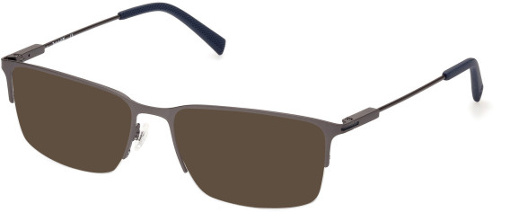 Timberland TB1758 sunglasses in Matte Dark Nickeltin