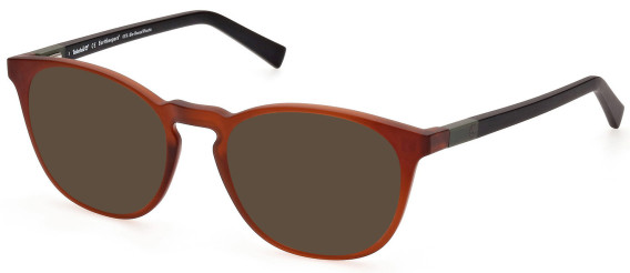 Timberland TB1766 sunglasses in Matte Dark Brown