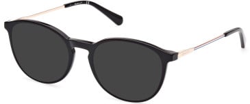 Gant GA3259 sunglasses in Shiny Black