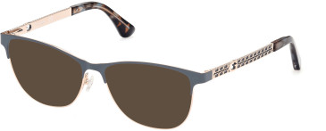 Guess GU2883 sunglasses in Matte Blue