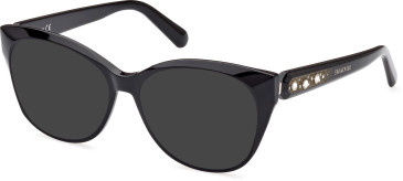 Swarovski SK5469 sunglasses in Shiny Black