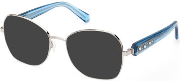 Swarovski SK5470 sunglasses in Shiny Palladium