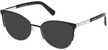 Swarovski SK5475 sunglasses in Shiny Black
