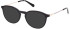 Gant GA3259 sunglasses in Shiny Black
