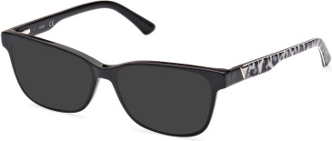Guess GU2943 sunglasses in Shiny Black