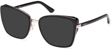 Guess GU2946 sunglasses in Shiny Black