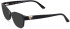 Guess GU2854-S sunglasses in Shiny Black