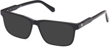 Gant GA3254-57 sunglasses in Shiny Black
